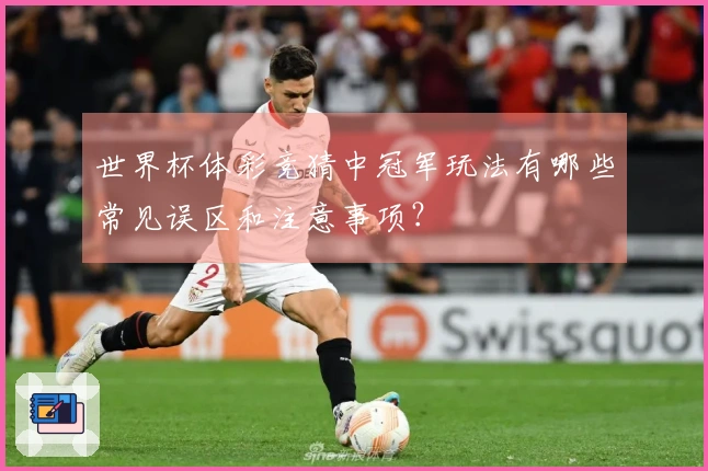 世界杯体彩竞猜中冠军玩法有哪些常见误区和注意事项？
